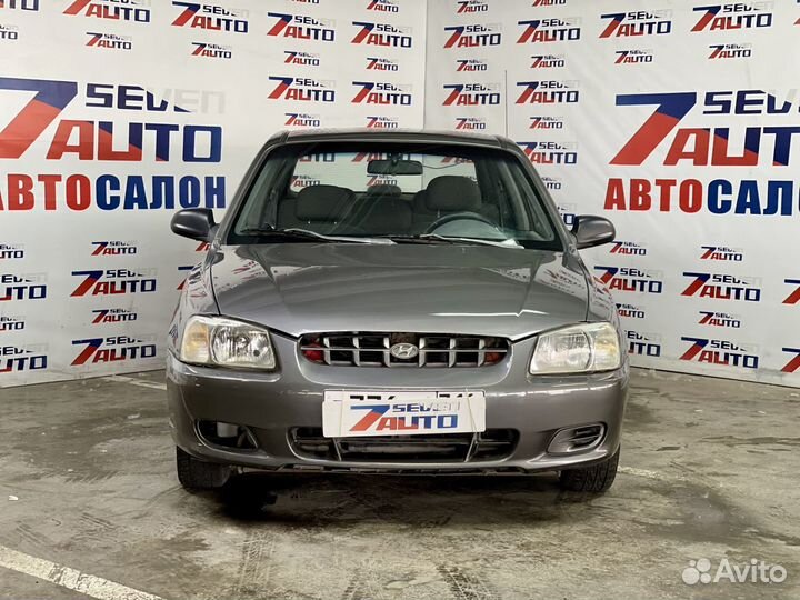 Hyundai Accent 1.5 МТ, 2001, 170 000 км