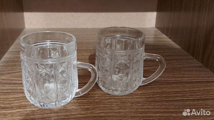 Рюмки цветное стекло СССР