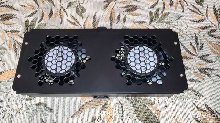 Модуль вентиляторный Hyperline tfab-T2FR-RAL9004