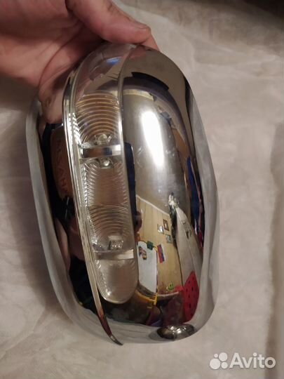 Накладки на зеркала хром Mercedes w210 рест