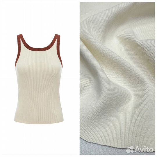 Трикотаж кашкорсе Италия (отрез ткани)