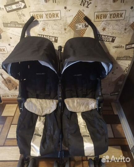 Коляска для двойни