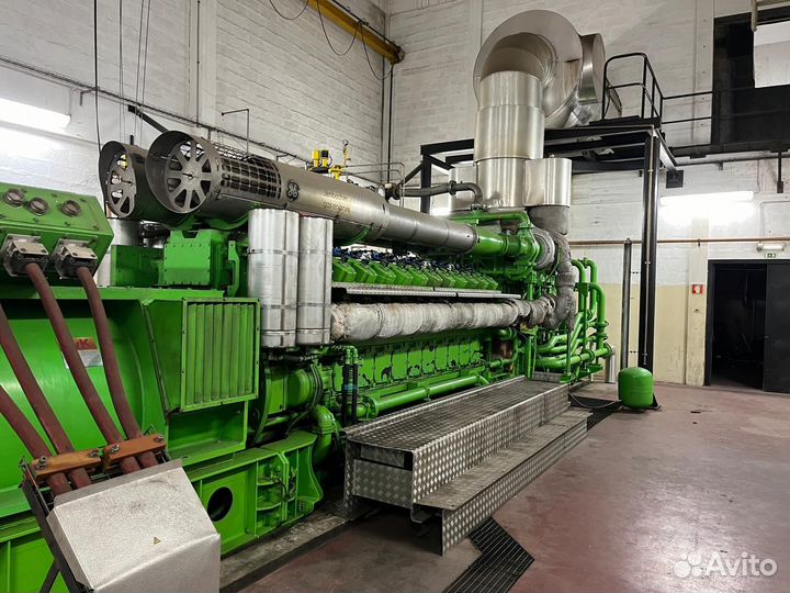 Газопоршневая электростанция 8мВт j624