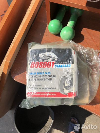 Томозные колодки барабанные ваз 2108-10