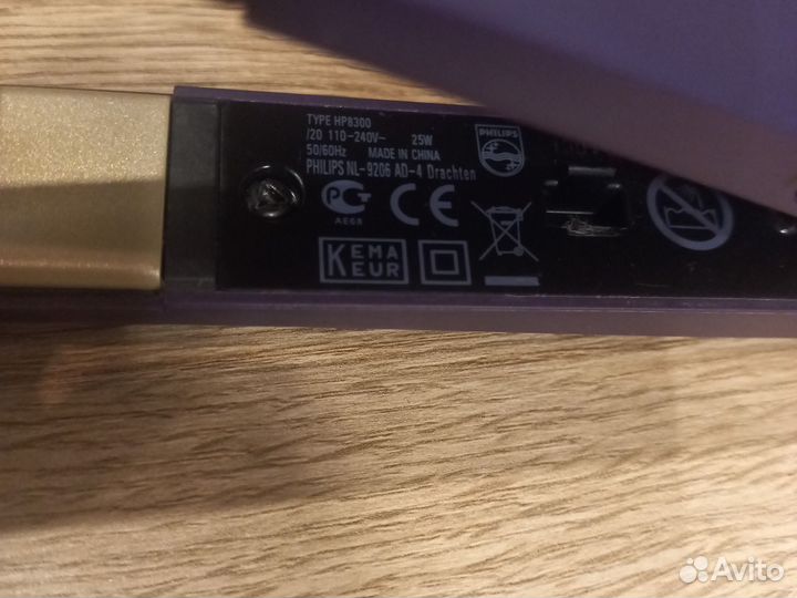 Выпрямитель для волос philips