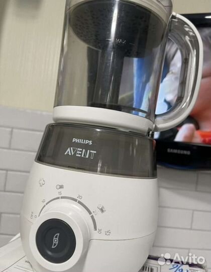 Пароварка блендер philips avent 4 в 1