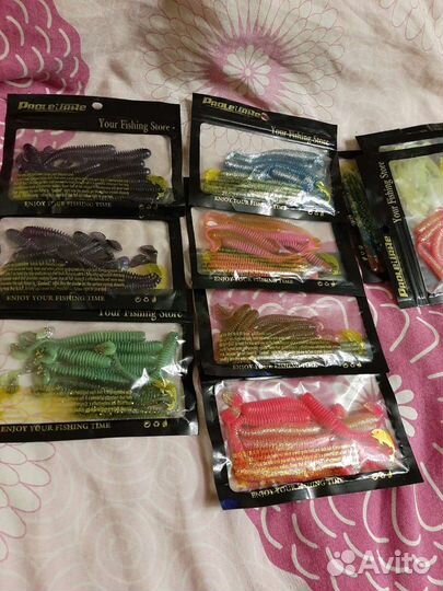 Приманки силиконовые