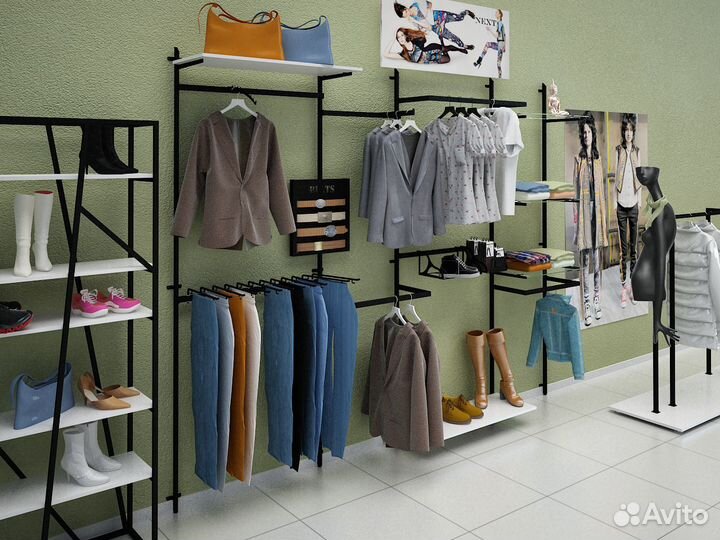 Торговое Оборудование для магазина одежды
