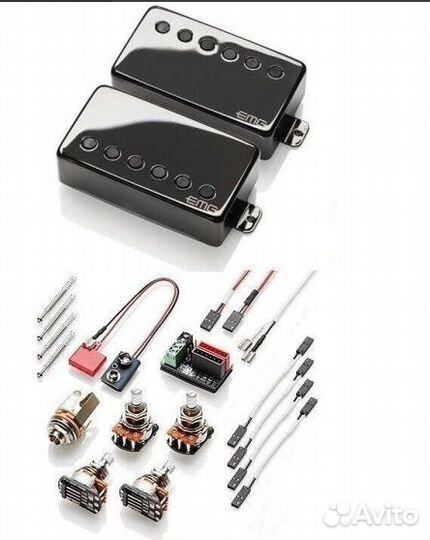 EMG JH set James Hatfield Black Chrome Новый usа