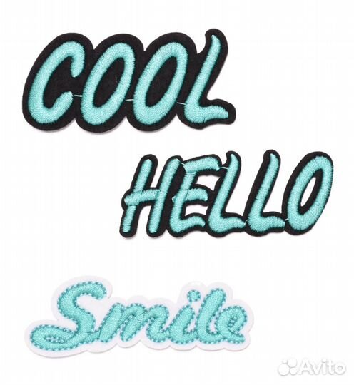 Термонашивки cool 1 декор для одежды нашивка
