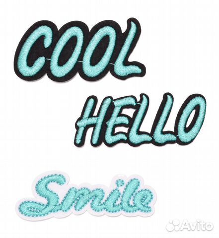 Термонашивки cool 1 декор для одежды нашивка