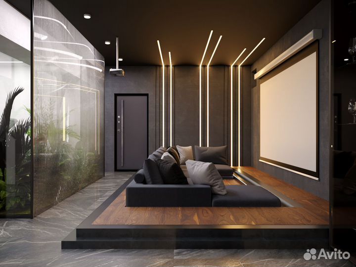 Дизайн интерьера квартиры под ключ