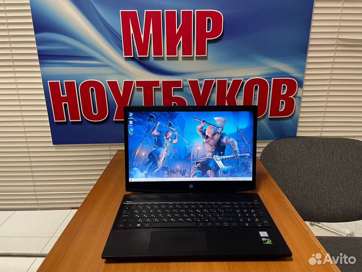 Игровой ноутбук HP Gaming / i5 / GTX / 16gb