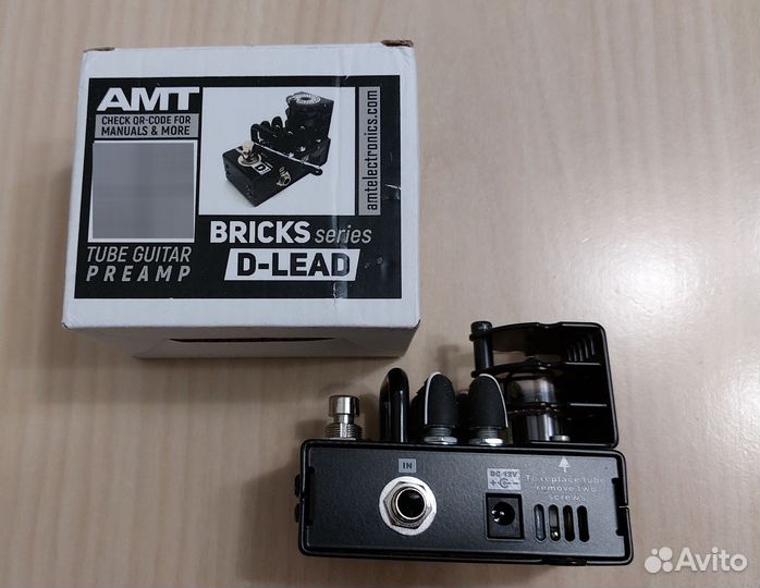 Ламповый гитарный преамп AMT Bricks D-Lead