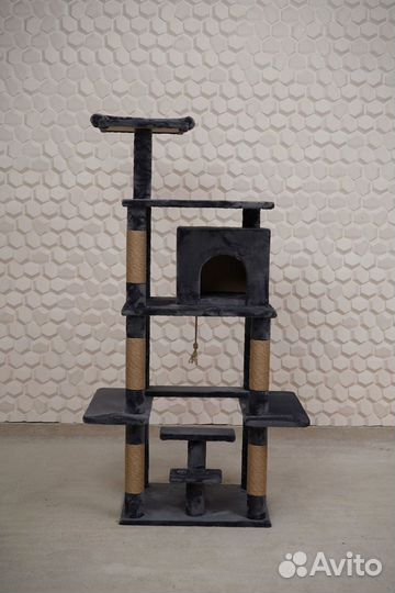 Домик для кошки с когтеточкой