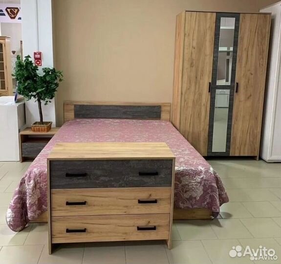 Спальный гарнитур мсп с матрацем