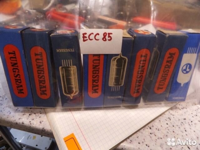 12AX7 mullard E88CC EL 84 6550