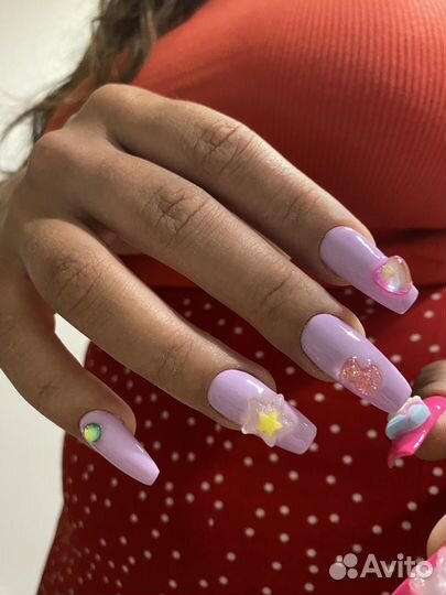 Маникюр гель лак