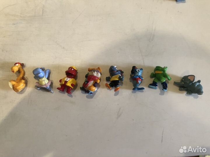 Игрушки из киндер сюрприза 90-е