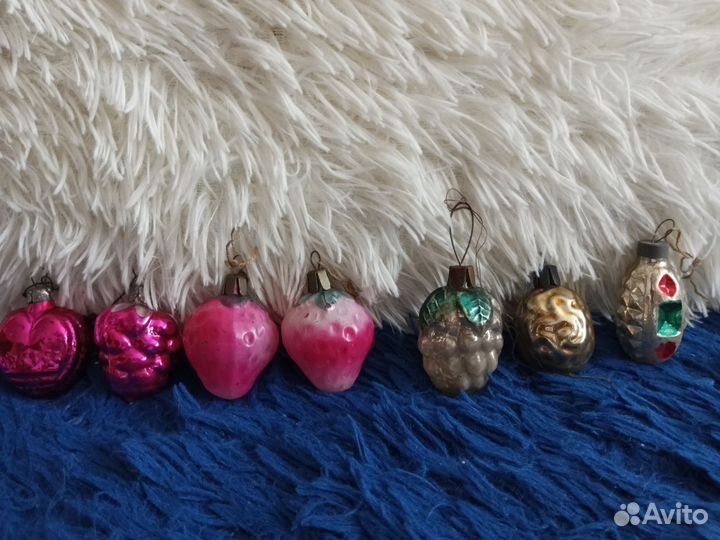 Новогодние елочные игрушки СССР