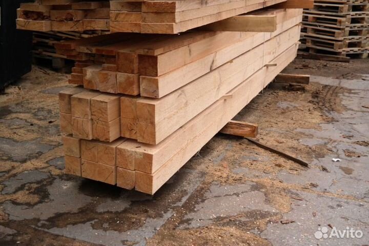 Брус обрезой хвоя 100x150x6000