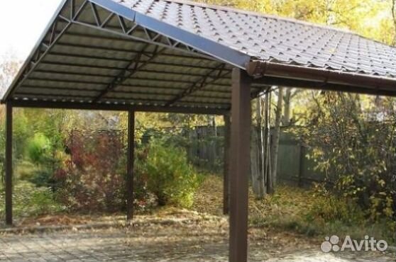 Навес под ключ