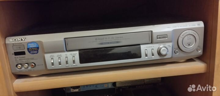 Видеомагнитофон sony slv-ED60MG