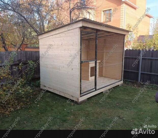 Вольер для собак приют