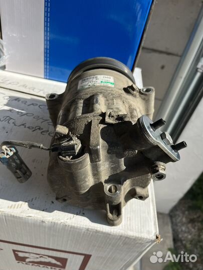 Компрессор кондиционера opel insignia