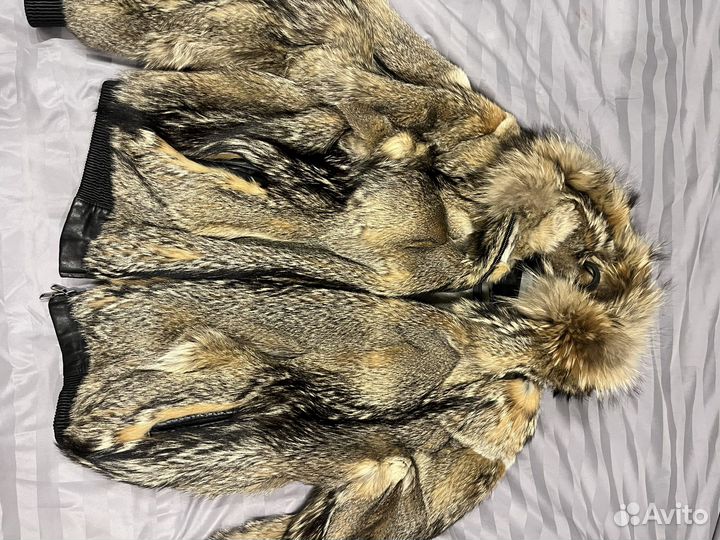 Шуба куртка из волка