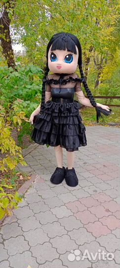 Уэнсдей, Ростовая кукла,Поздравление