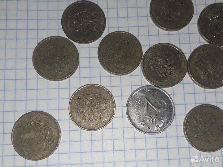 2 рубля с браком