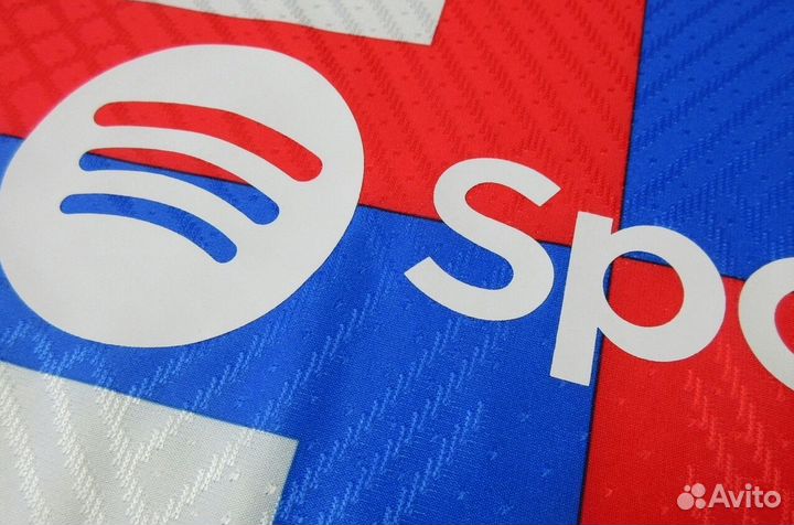 Футболка игровая третья гостевая Барселона сезон 2