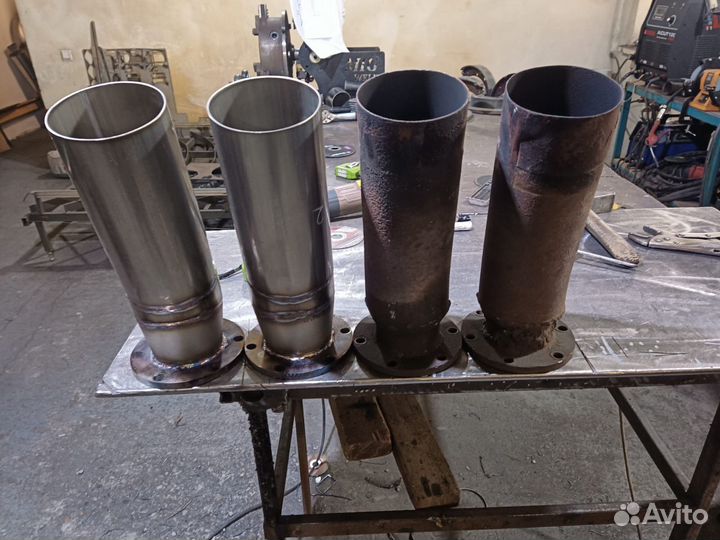 Глушитель для комбайна Claas Jaguar 850