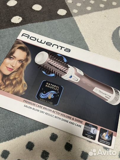 Фен щетка rowenta
