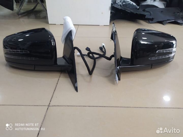 Зеркала на mercedes 221
