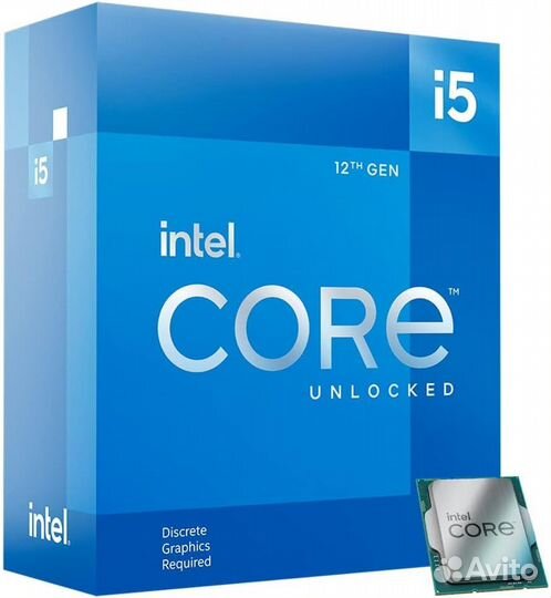 Процессор Intel core i5 12600KF BOX