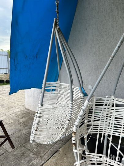 Подвесные садовые качели гнездо