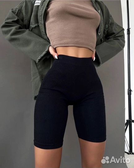 Велосипедки в рубчик