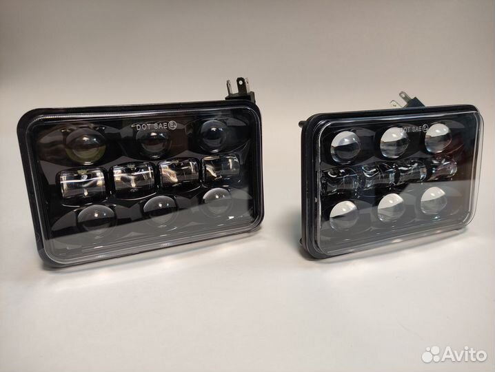 Фары LED 70W 4x6 дюйма Америка 2 шт