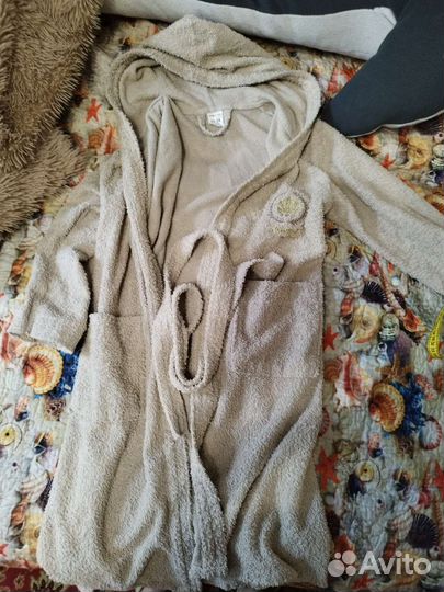 Халат детский махровый х/б