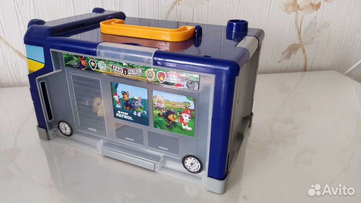 Щенячий патруль парковка сундучок