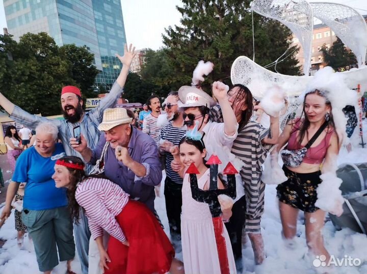 Пенная вечеринка на любой площадке. Аренда пушки