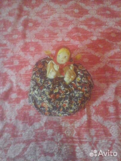 Кукла грелка на чайник СССР