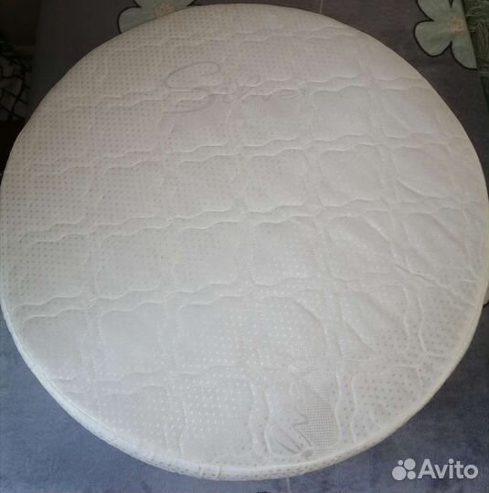 Матрас детский круглый 75*75