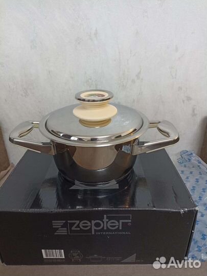 Новая Кастрюля Zepter 1,8л d16 все виды плит