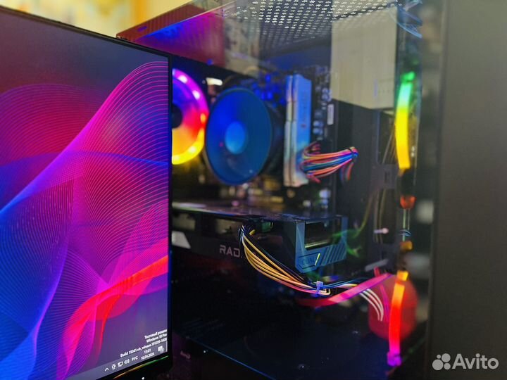 Мощный игровой компьютер RX6600