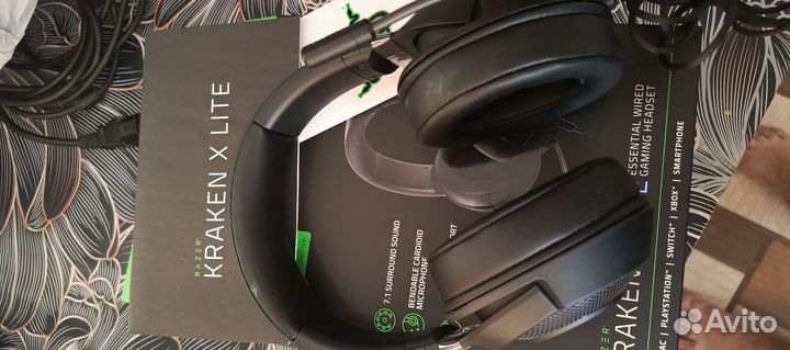 Игровые наушники razer