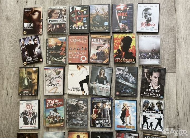 Комплект DVD дисков с фильмами