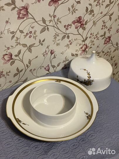 Сервиз чайный Jlmenau. Фарфор из гдр